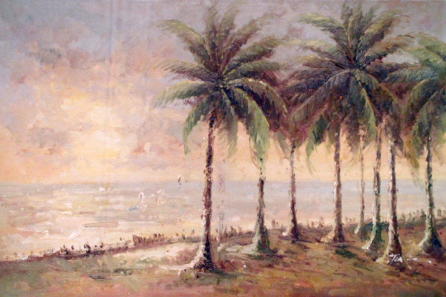 Palm trees 