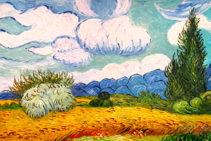 Studying Van Gogh