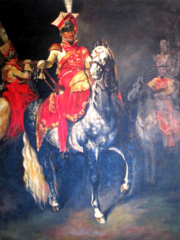 The three trumpeters of the Polish lancier,