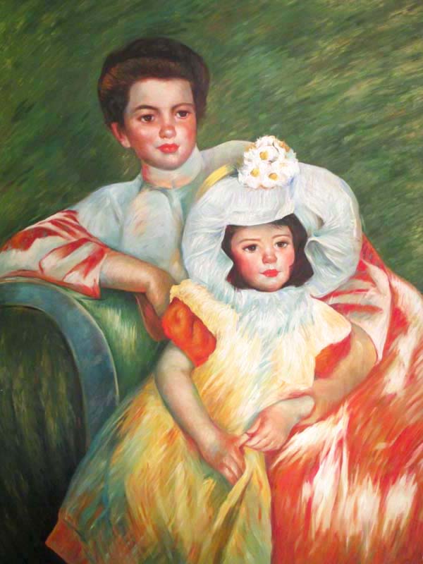Mother and Child, Study of Mary Cassatt, by JW