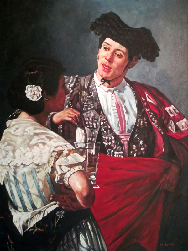 Offrant le Panal au Torero, 1873, Study of Mary Cassatt