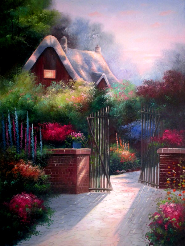 StudyingThomas Kinkade