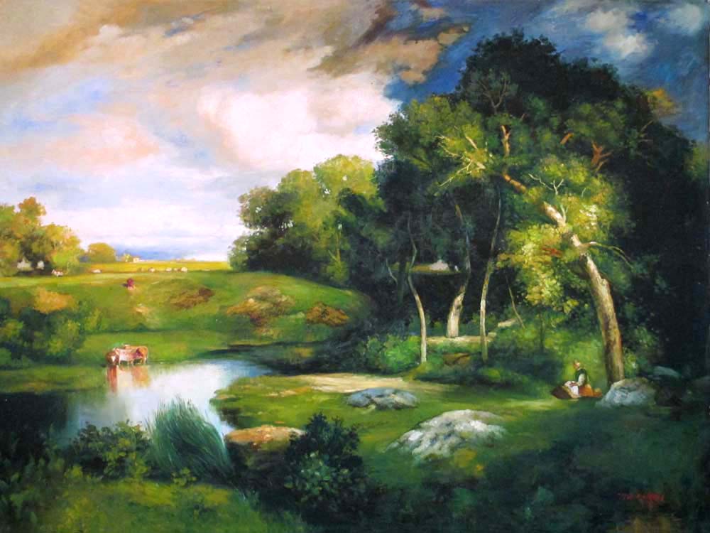 Landscape  by  Zhouwei 