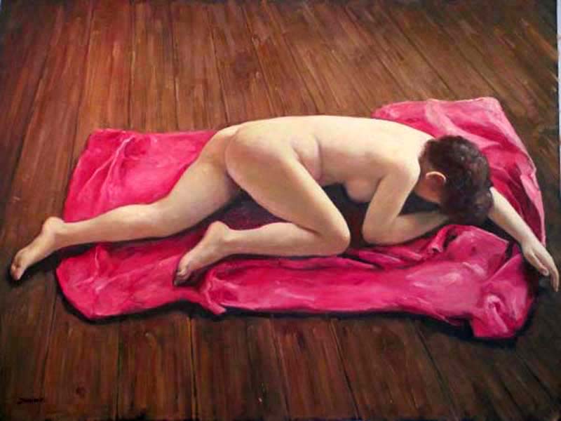 Nude   , by  Zhouwei 