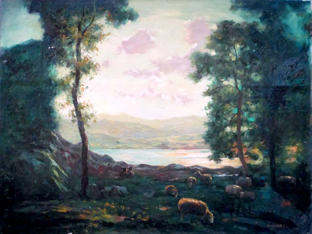 Landscape  by  Zhouwei 