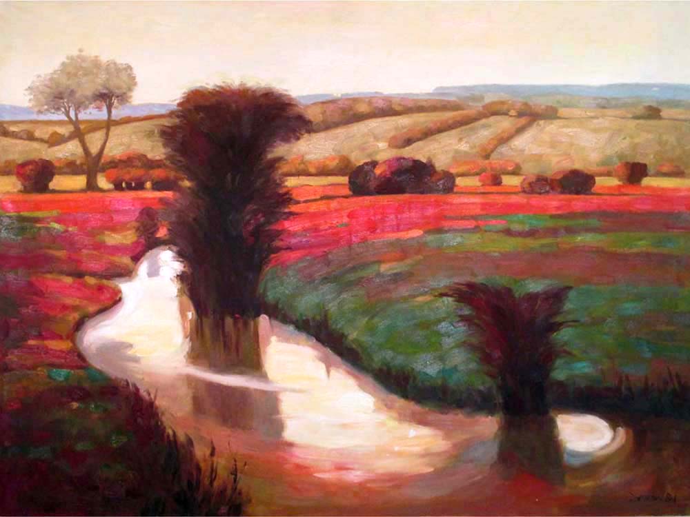  Landscape , by  Zhouwei 