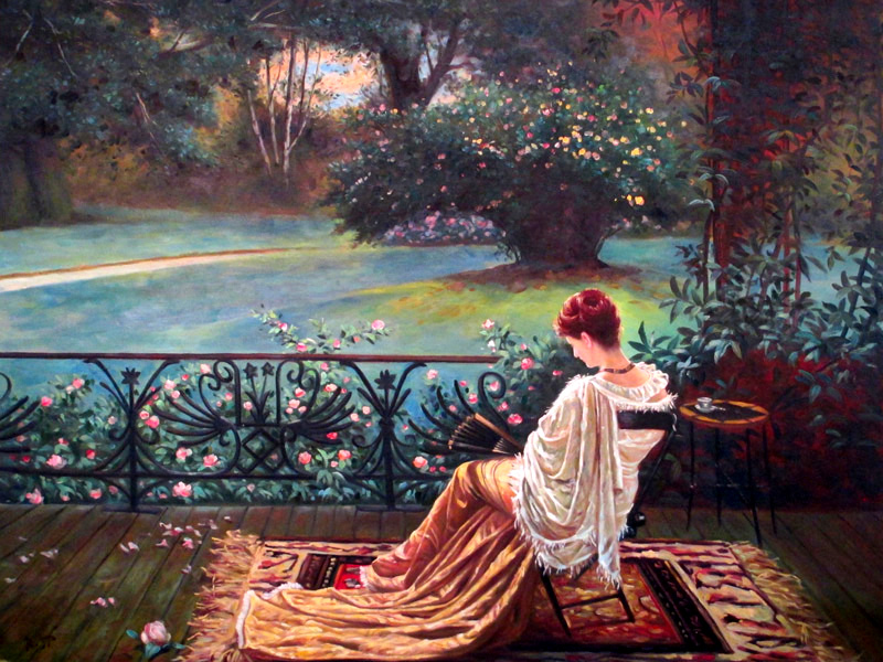 Afternoon in the garden