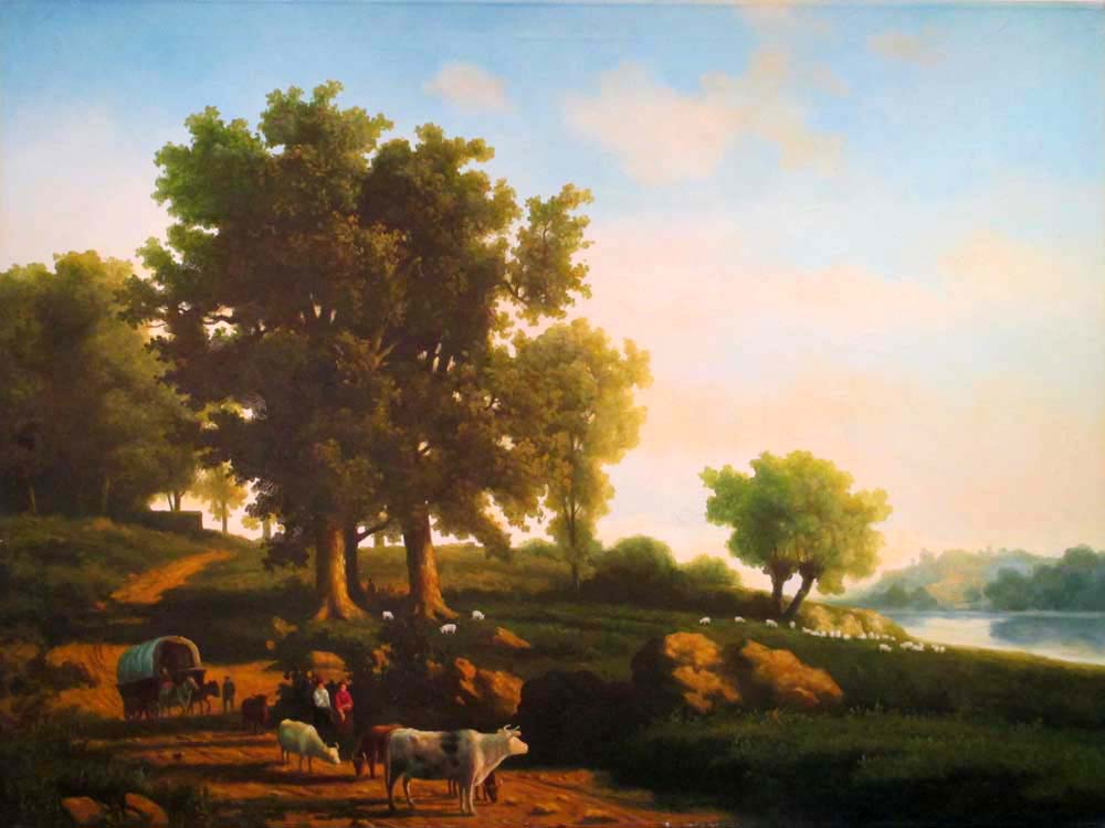 Landscape  by  Zhouwei 