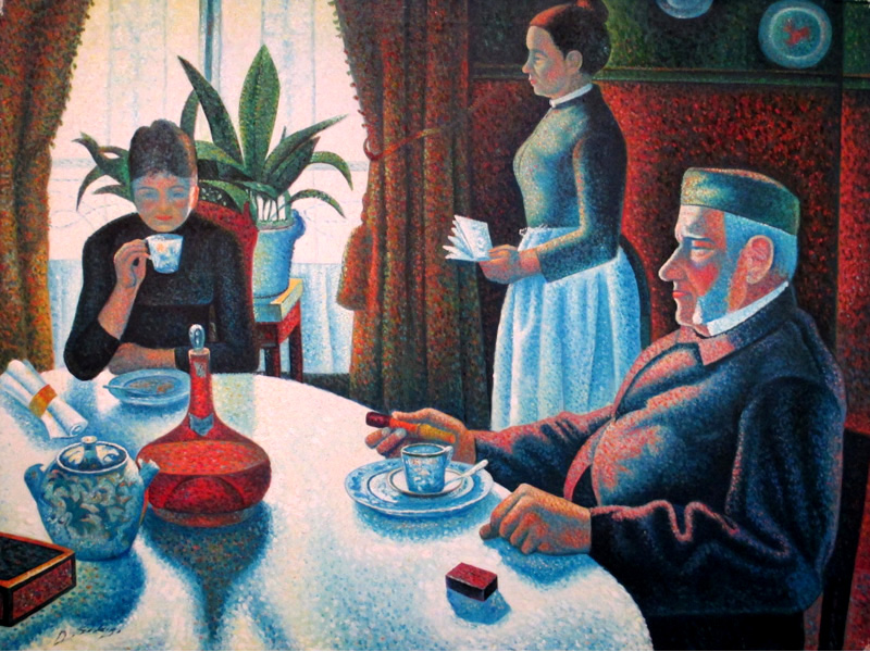 Studying The Dining Room