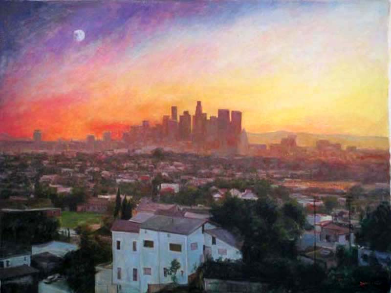Los Angeles  by  Zhouwei 