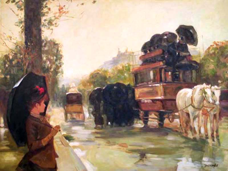 Street sceneg, by  Zhouwei 