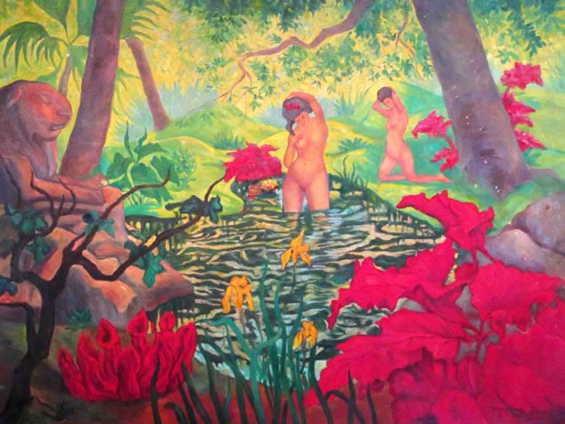 Bathers,after Paul Gauguin