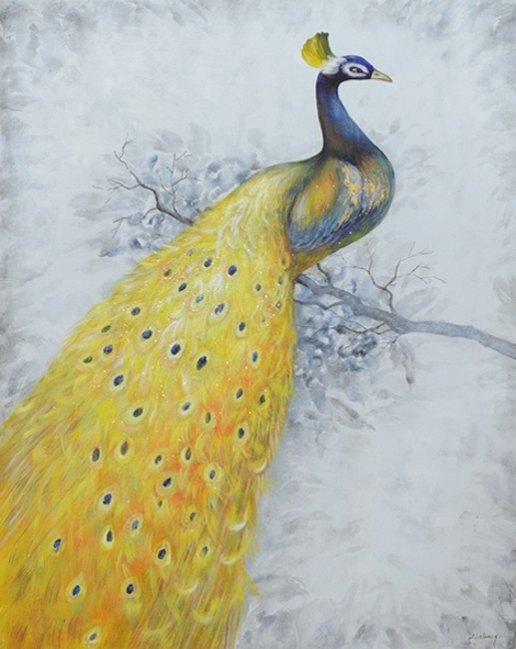 Peacock Painting