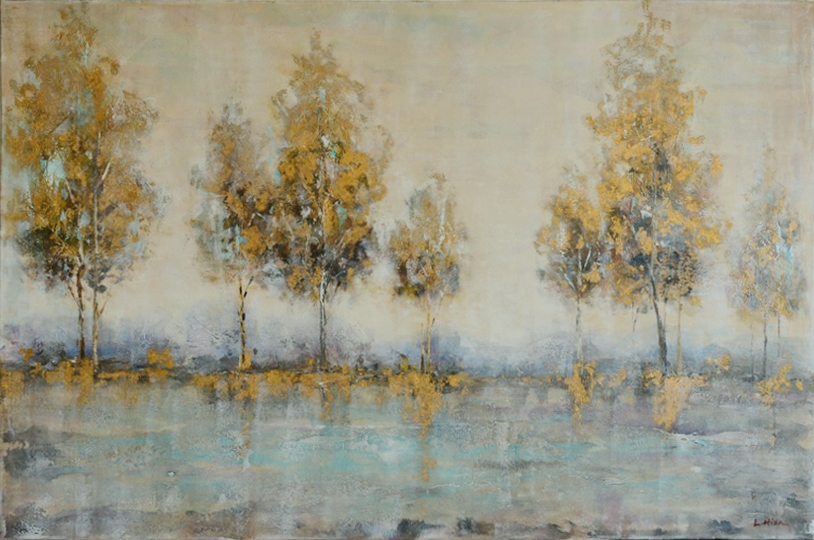 Abstract Landscape By L. Han