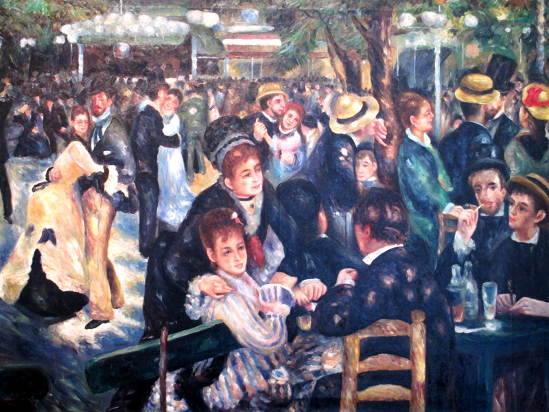 Bal Pa Moulin De La Galette, Studying Pierre-Auguste Renoir