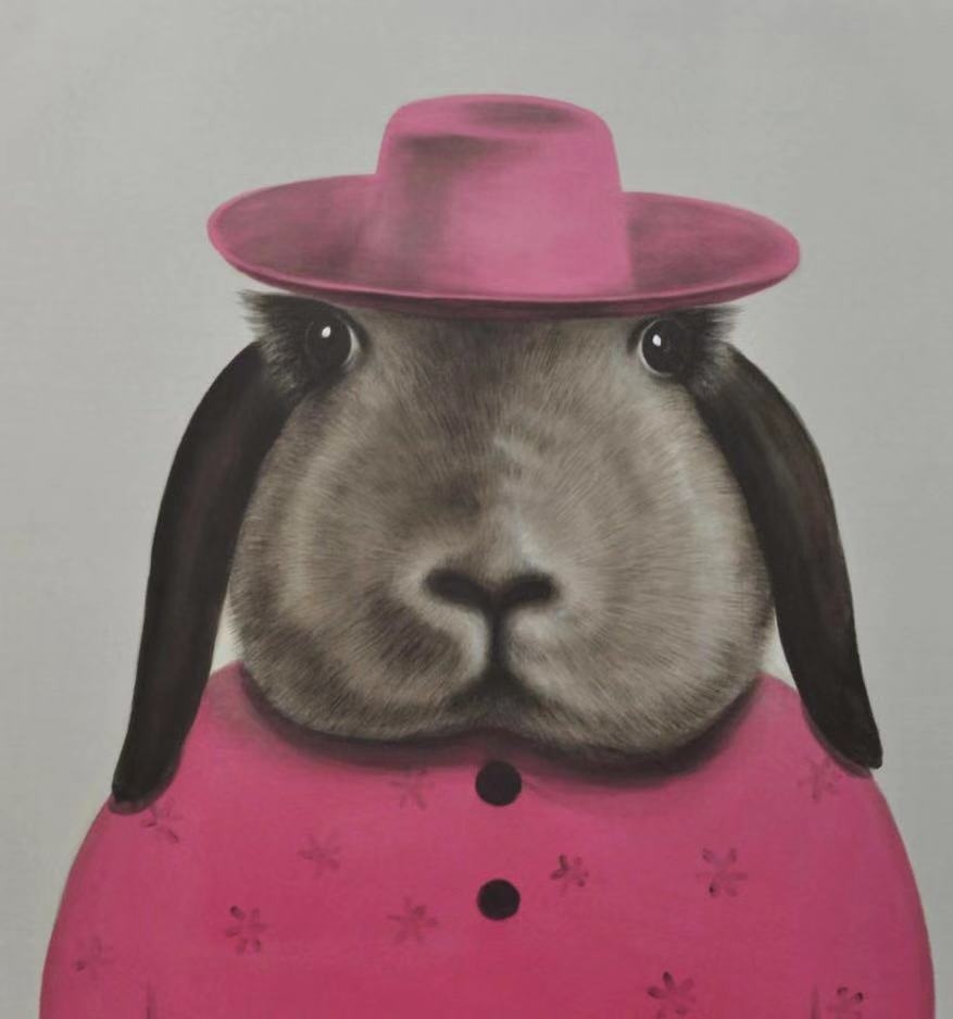 Modern Bunny By B.L.