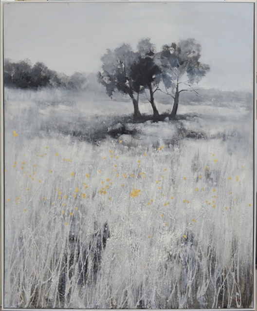 Abstract Landscape By Nancy Le