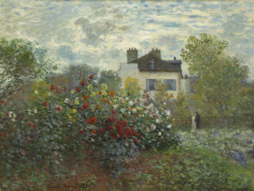 The-Artists-Garden-in-Argenteuil 24x20 inches
