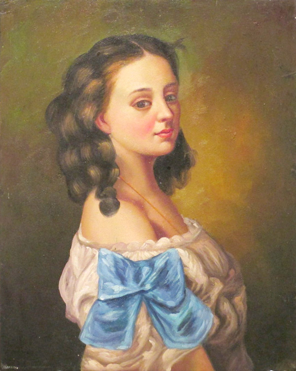 Cute Withe Dress girl ,8x10