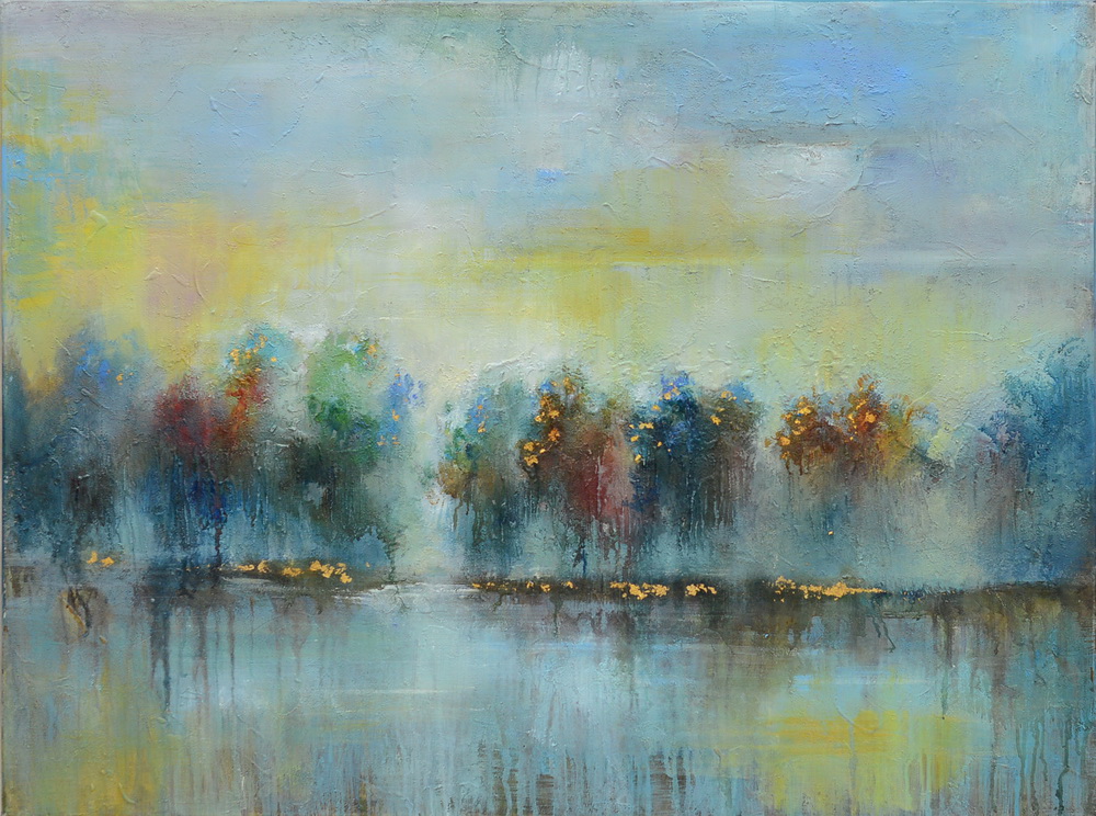 Abstract Landscape By Larry Han 