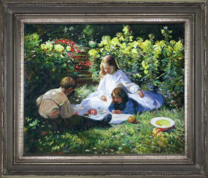 Children in the Garden