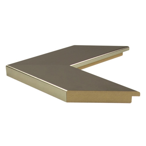 SL811-3.5"  Wood Frame  with Antique Silver Finish 