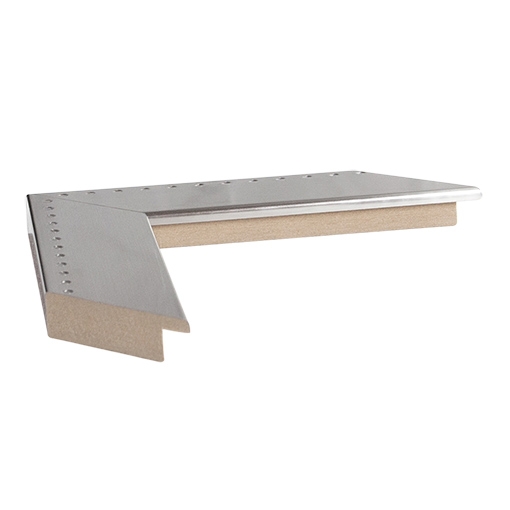 SL811-3.5"  Wood Frame  with Antique Silver Finish 