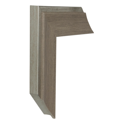 SL811-3.5"  Wood Frame  with Antique Silver Finish 