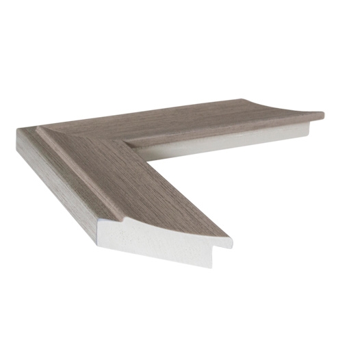 SL811-3.5"  Wood Frame  with Antique Silver Finish 