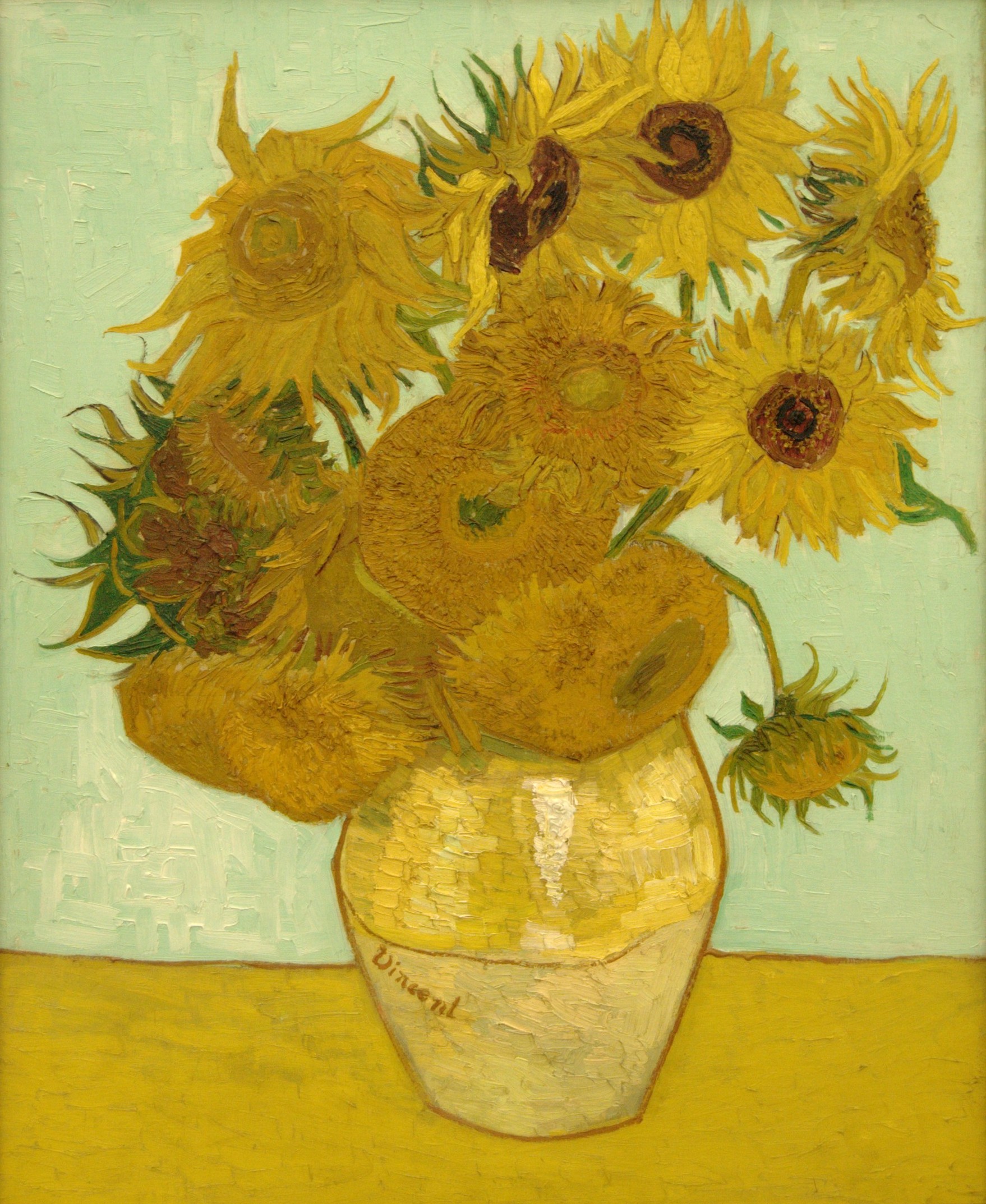 Sunflowers by artist Vincent Van Gogh